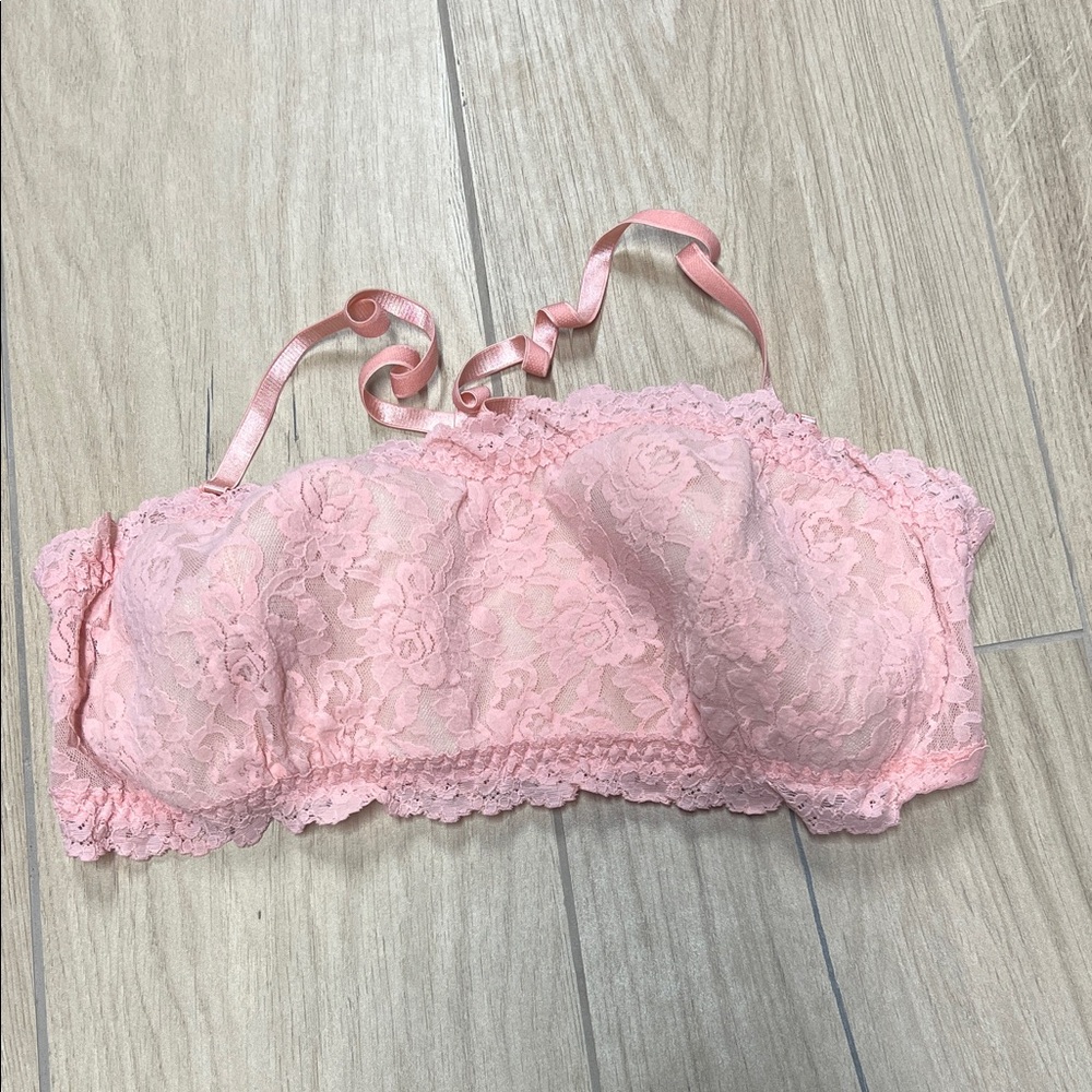 Hanky Panky Blush Lace Bralette